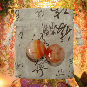 Agate Cornaline de santé – Boules Ø 40 mm