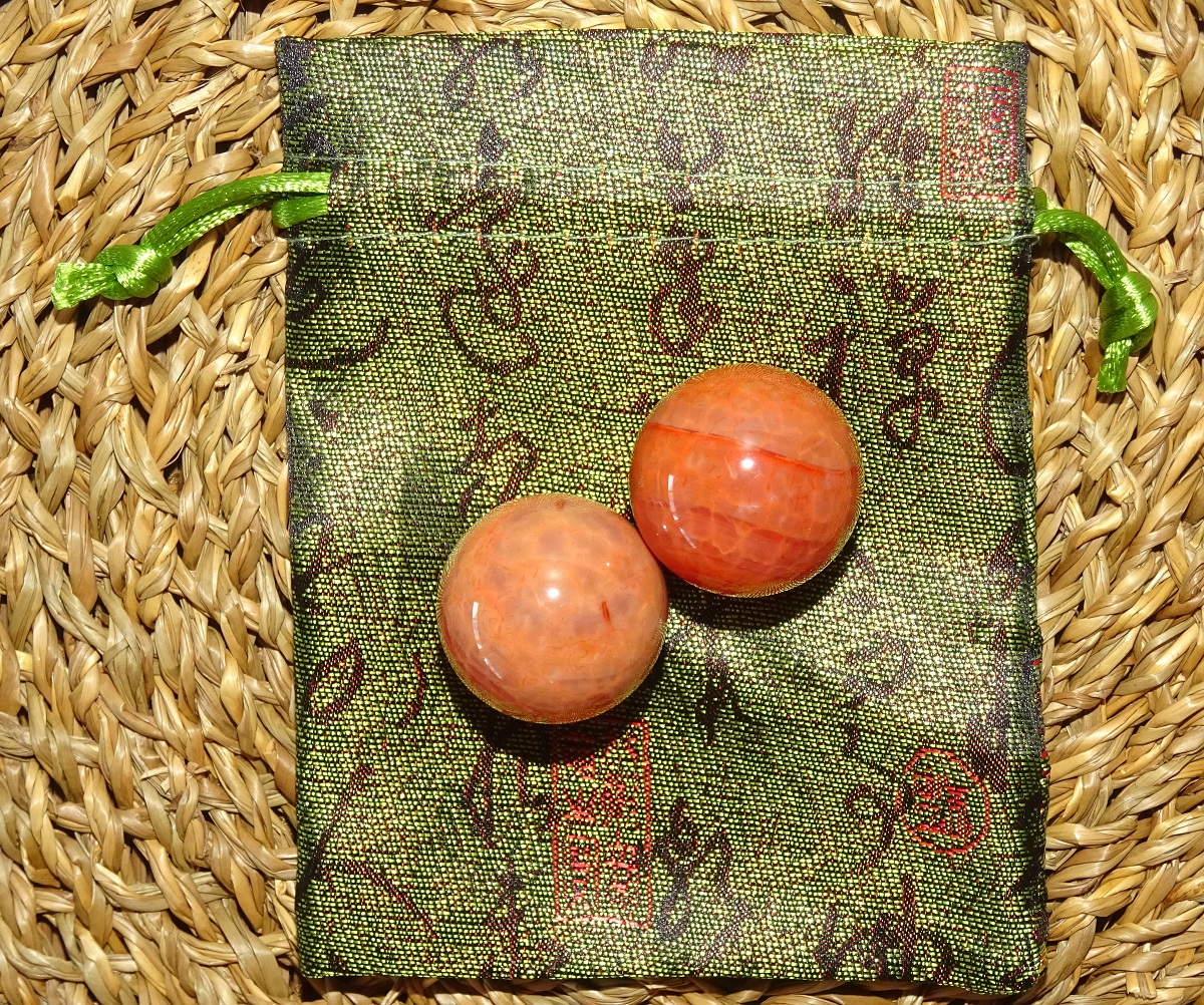 Agate Veine de Dragon – Boules Ø 30 mm