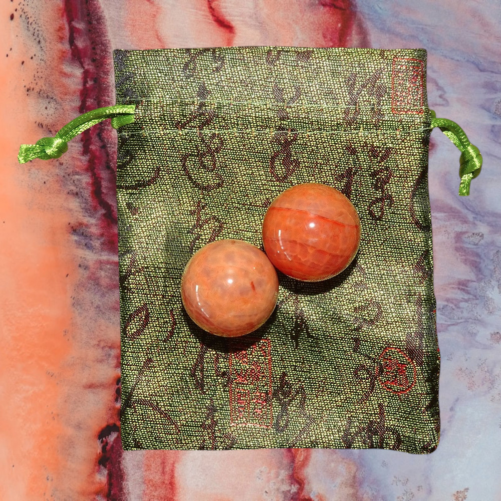Agate Veine de Dragon – Boules Ø 30 mm