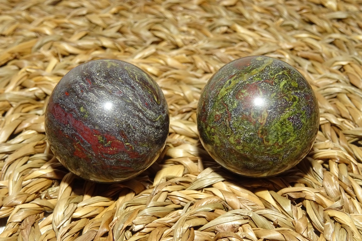 Jaspe sanguin de Santé - Boules Ø 30 mm