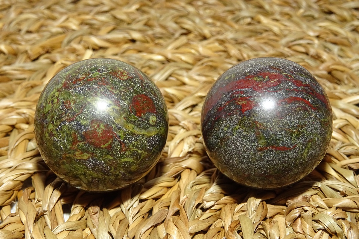 Jaspe sanguin de Santé - Boules Ø 30 mm
