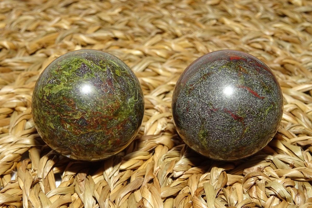 Jaspe sanguin de Santé - Boules Ø 30 mm