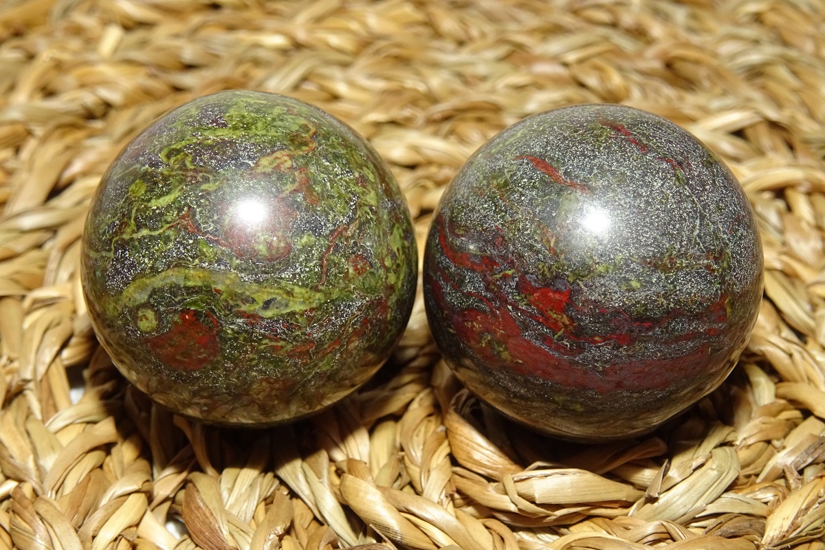 Jaspe sanguin de Santé - Boules Ø 30 mm