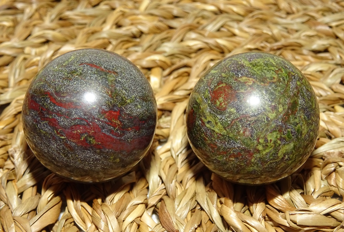 Jaspe sanguin de Santé - Boules Ø 30 mm