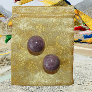 Lépidolite pierre de Santé – Boules Ø 30 mm