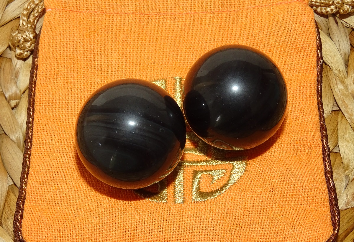 Obsidienne Œil céleste Authentique – Boules Ø 40 mm