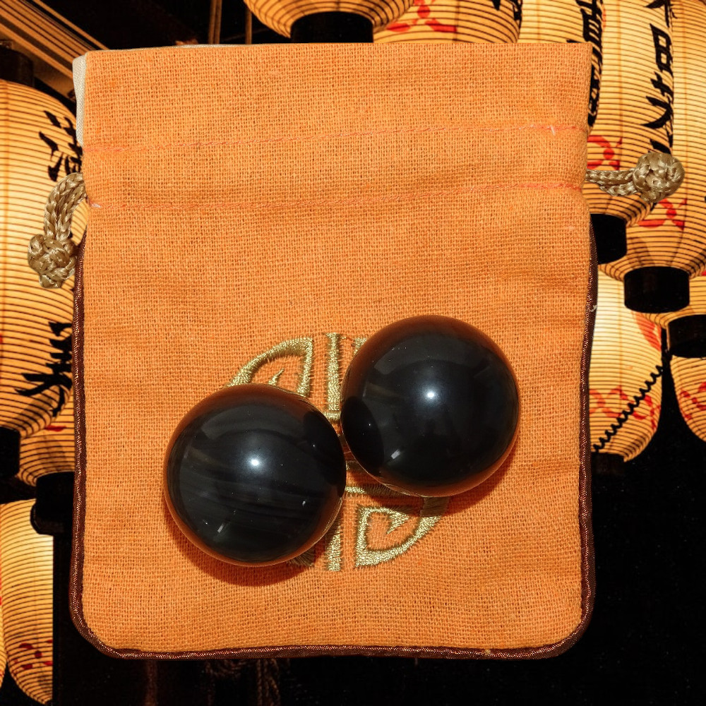 Obsidienne Œil céleste Authentique – Boules Ø 40 mm