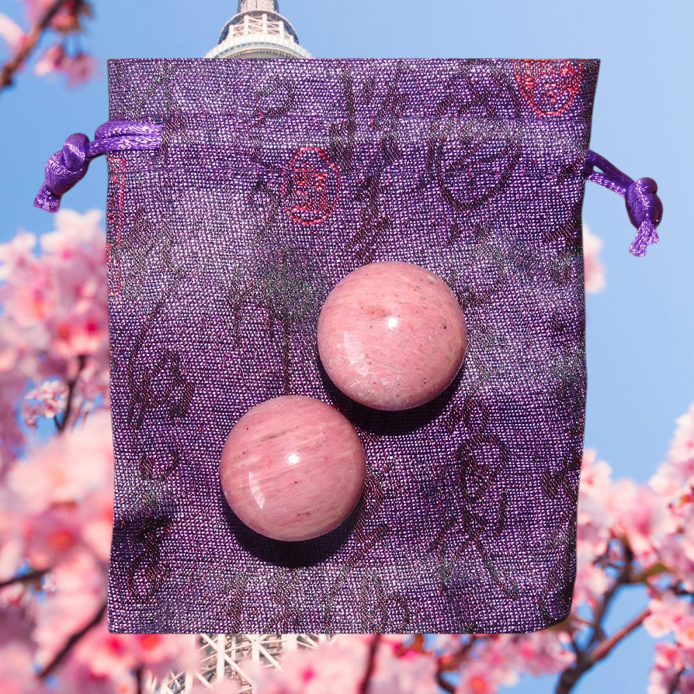 Rhodonite de Santé – Boules Ø 30 mm