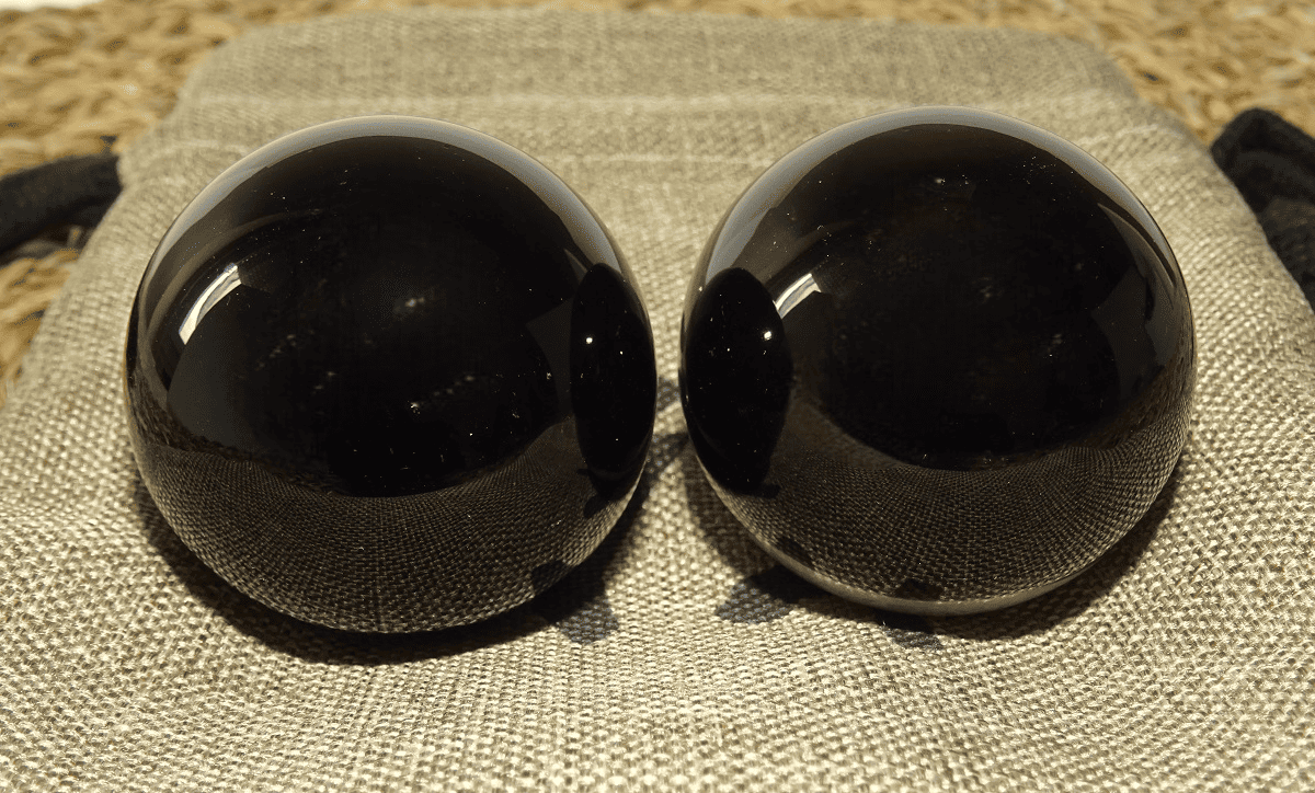 Agate Dzi de Santé – Boules Ø 40 mm