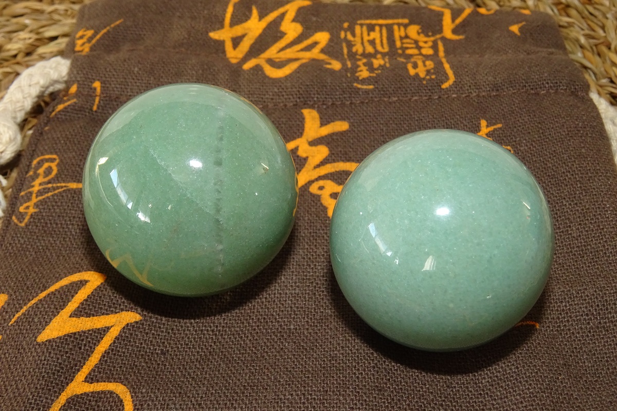 Aventurine verte de Santé – Boules Ø 40 mm