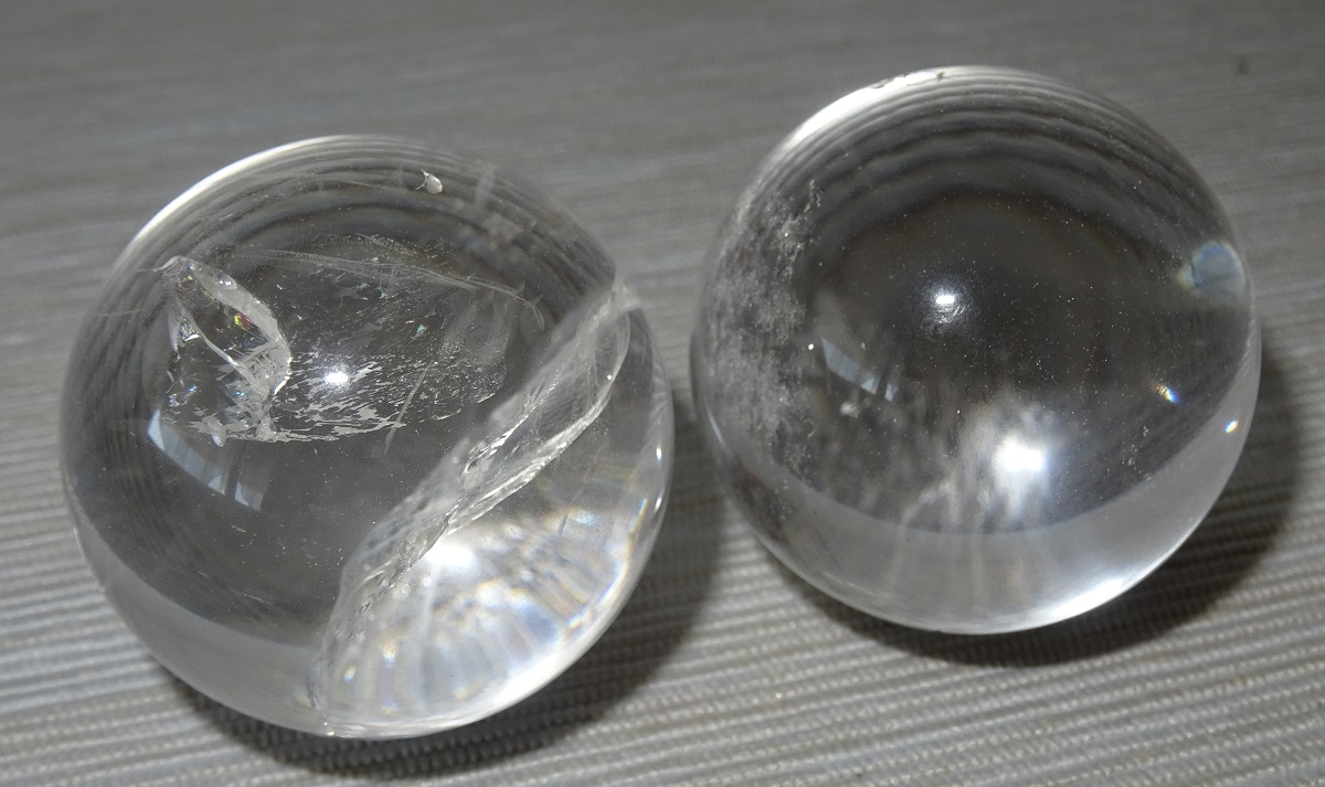 Cristal de roche Qualité supérieure – Boules Ø 40 mm