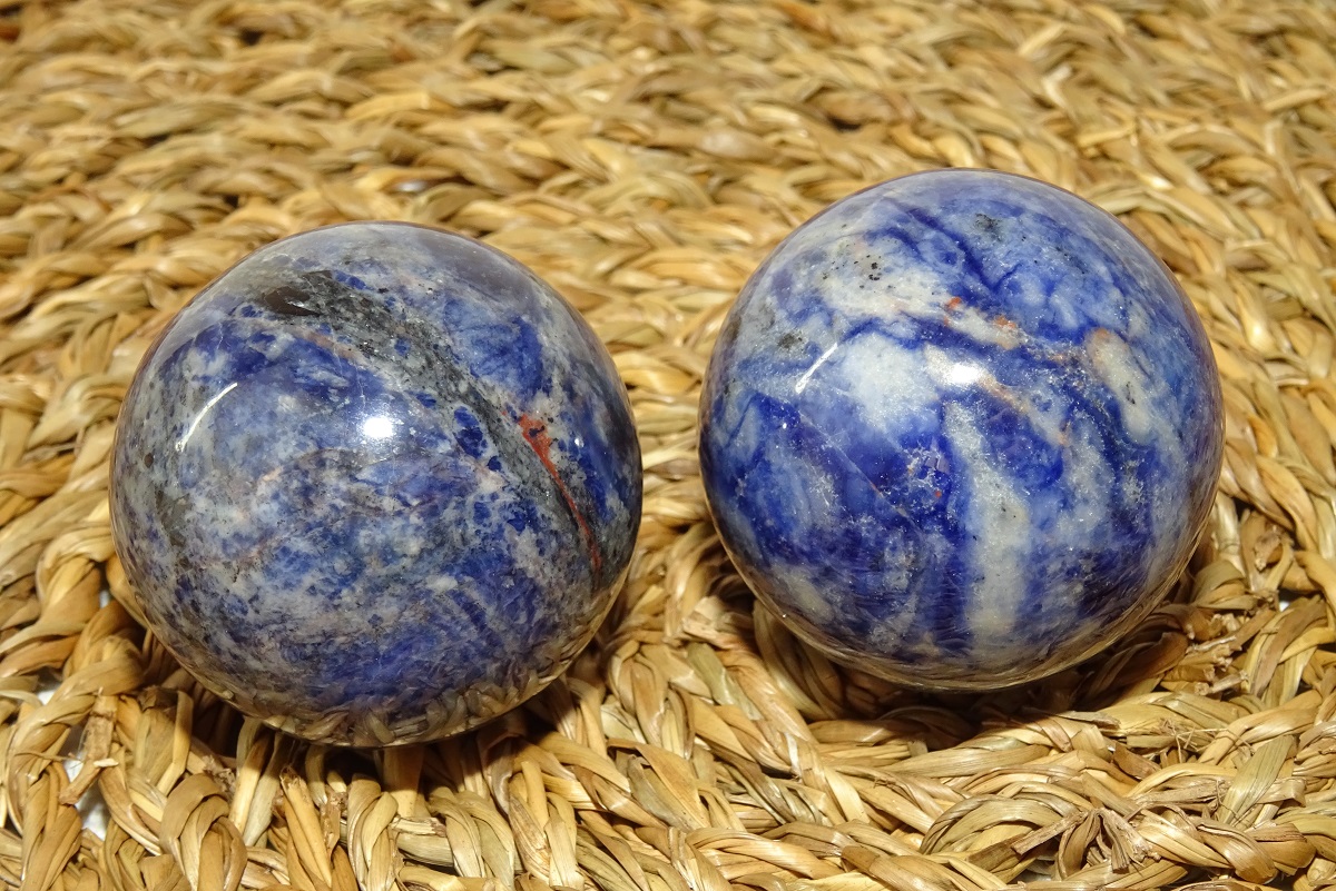 Sodalite bleue de Santé – Boules Ø 40 mm