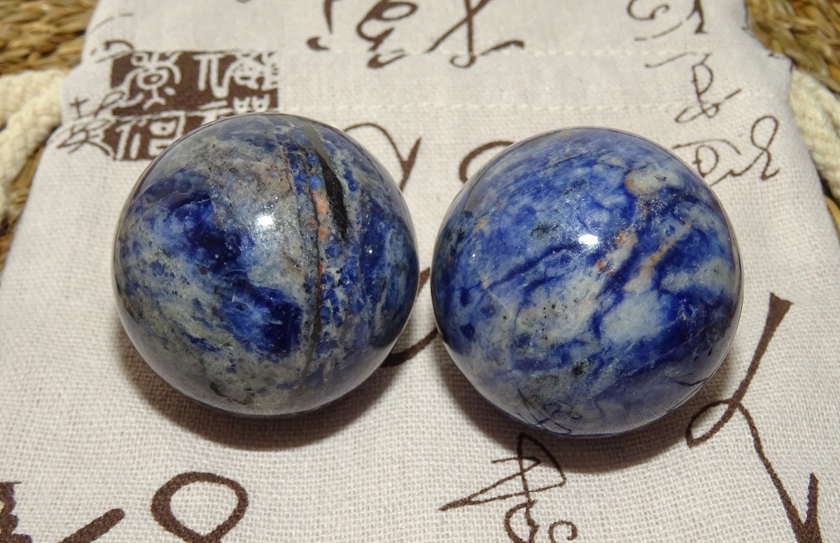 Sodalite bleue de Santé – Boules Ø 40 mm
